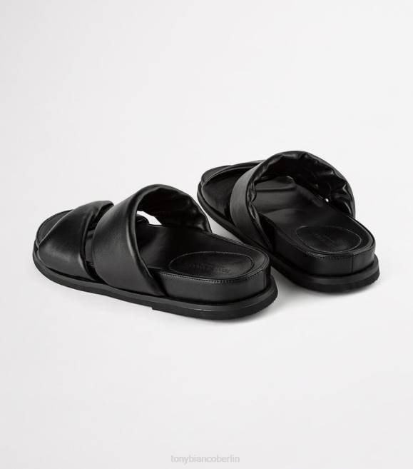 Sandalen| de Tony Bianco Frauen Henry Sandalen schwarzes Nappaleder 4624642